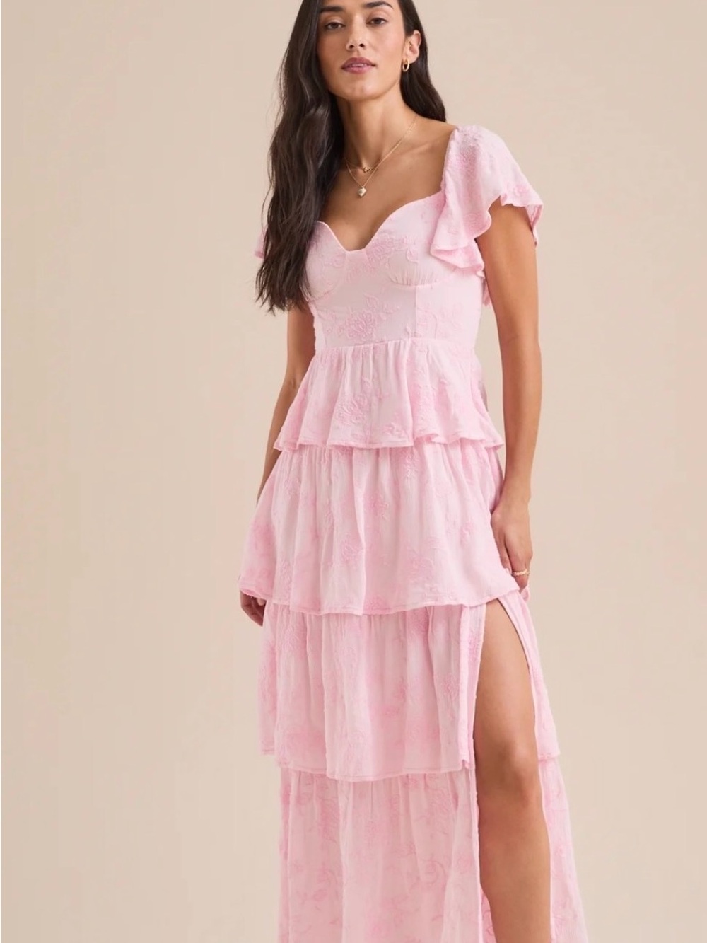 Altard State Layered Maxi Dress